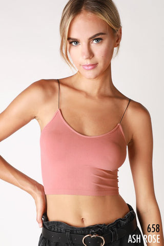 Thin Strap Cropped Top | JQ Clothing Co.