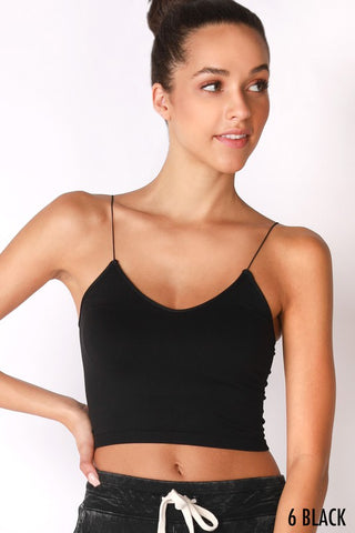 Thin Strap Cropped Top | JQ Clothing Co.