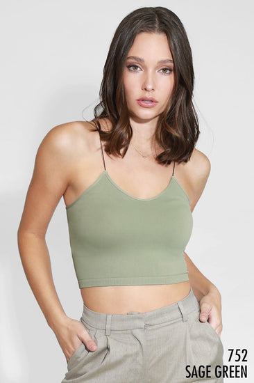 Thin Strap Cropped Top | JQ Clothing Co.