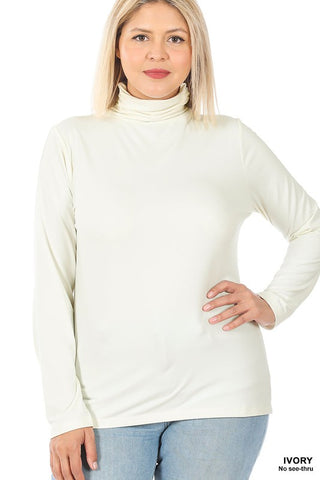 Beautiful Basic Curvy Turtleneck | JQ Clothing Co.