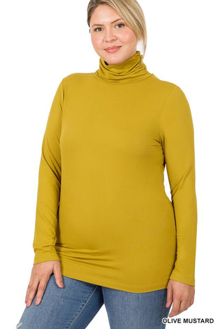 Beautiful Basic Curvy Turtleneck | JQ Clothing Co.