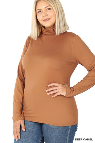 Beautiful Basic Curvy Turtleneck | JQ Clothing Co.