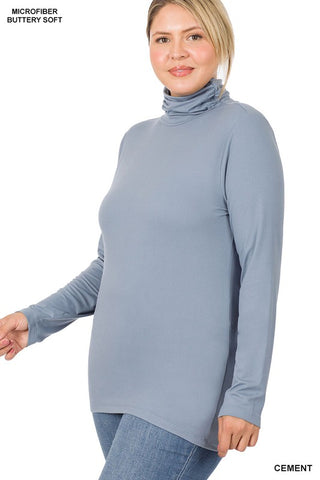 Beautiful Basic Curvy Turtleneck | JQ Clothing Co.