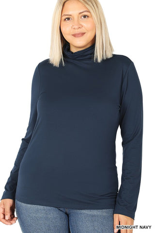 Beautiful Basic Curvy Turtleneck | JQ Clothing Co.