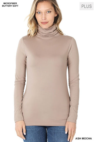 Beautiful Basic Curvy Turtleneck | JQ Clothing Co.