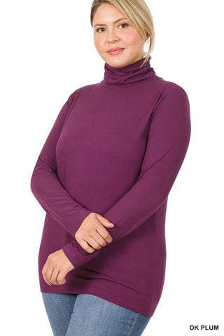 Beautiful Basic Curvy Turtleneck | JQ Clothing Co.