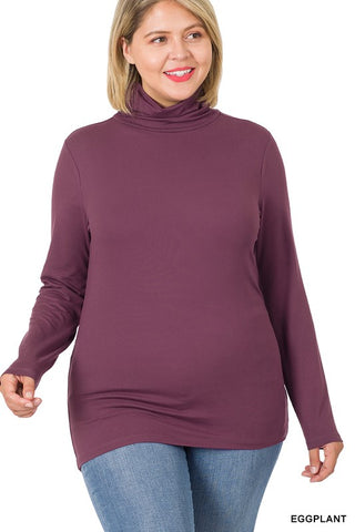 Beautiful Basic Curvy Turtleneck | JQ Clothing Co.