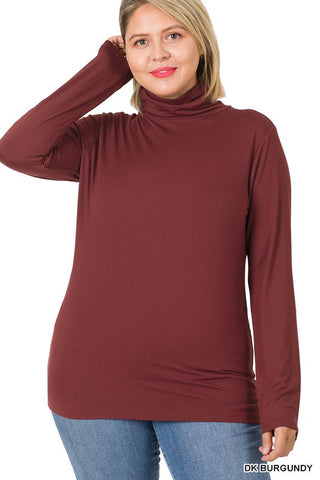 Beautiful Basic Curvy Turtleneck | JQ Clothing Co.