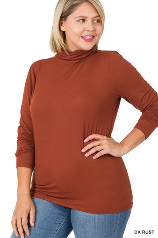 Beautiful Basic Curvy Turtleneck | JQ Clothing Co.