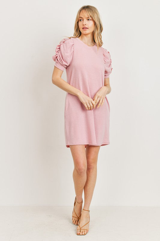 Puff Sleeve Mini Dress | JQ Clothing Co.
