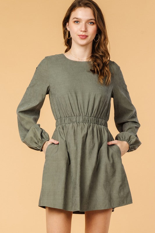 Olive This Basic Dress | JQ Clothing Co.