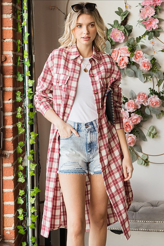 Other Line Plaid Top | JQ Clothing Co.