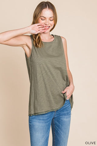 Cinema Basic Curvy Tank Top | JQ Clothing Co.