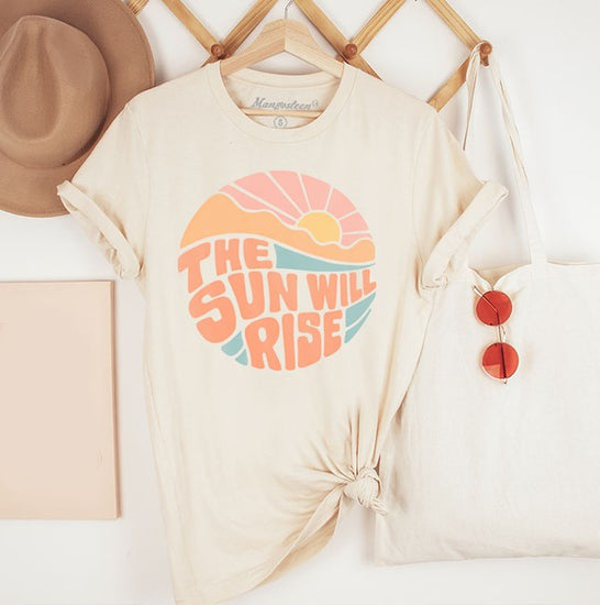 Sun Will Rise Graphic T-shirt | JQ Clothing Co.