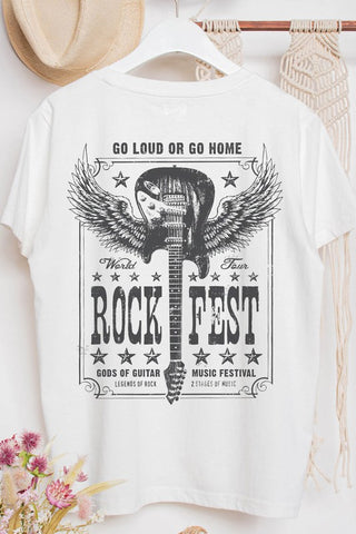 Rock Fest Band Tee | JQ Clothing Co.