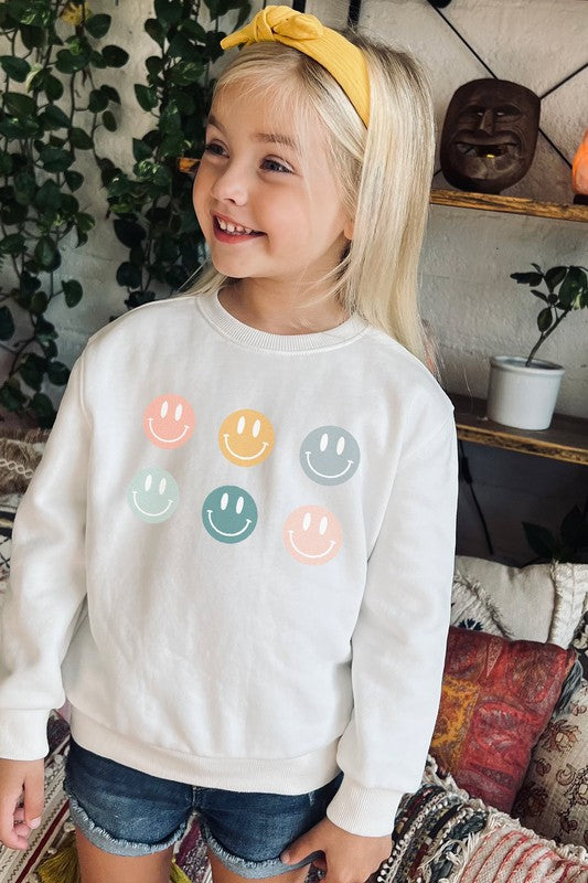 Colorful Smiley Kids Crew | JQ Clothing Co.