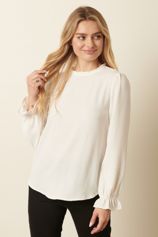 Airy Long Sleeve Blouse | JQ Clothing Co.