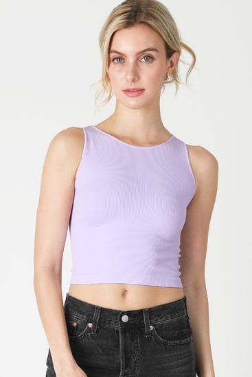 Carla High Neck Crop | JQ Clothing Co.