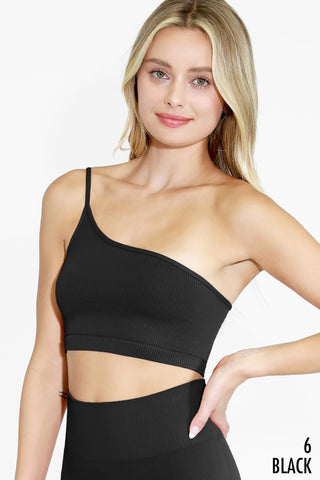 Danette One Shoulder Crop | JQ Clothing Co.