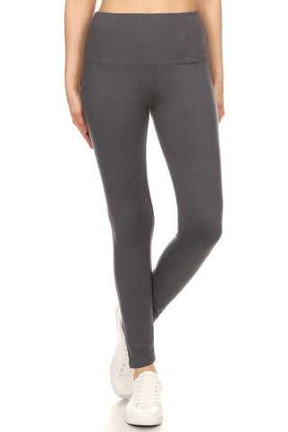 High Waisted Yoga Band Leggings | JQ Clothing Co.