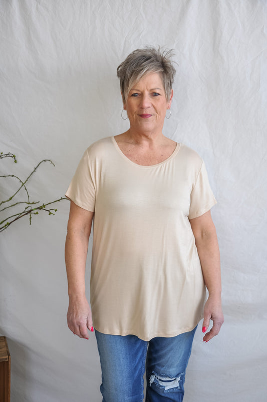 Actively Yours Simple Curvy Top | JQ Clothing Co.