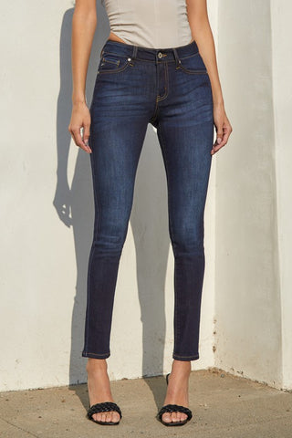 Kancan Charli Curvy Mid Rise Super Skinny Jean | JQ Clothing Co.