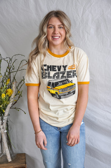 Chevrolet Ringer Graphic Tee | JQ Clothing Co.