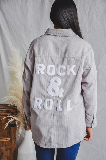 Roses Corded Rock N Roll Jacket | JQ Clothing Co.
