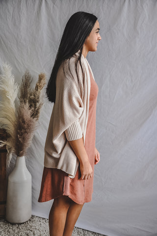 Chunky Oversized Dolman Sleeve Cardi | JQ Clothing Co.