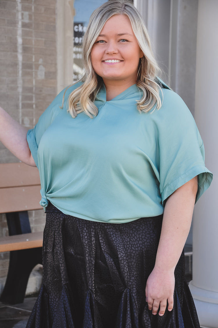 Don't You Dare Curvy Blouse | JQ Clothing Co.