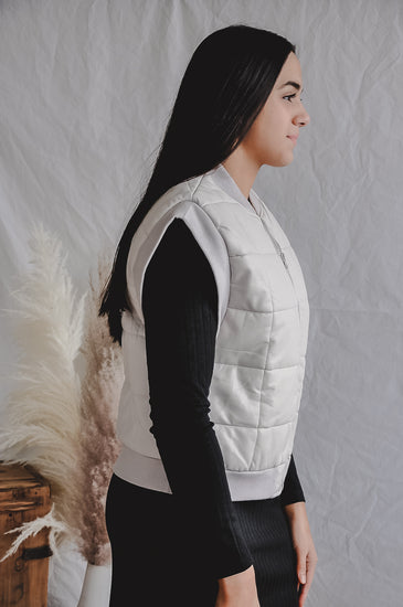 Leather Lover Puff Vest | JQ Clothing Co.