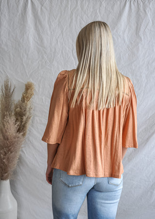 Rusty Dusty Half Sleeve Top | JQ Clothing Co.