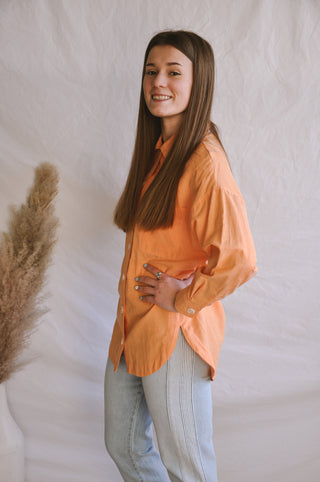 Dreamsicle Darlin' Button Down | JQ Clothing Co.