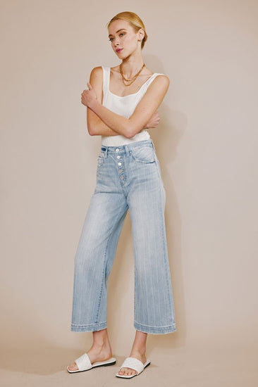 Kancan Eloise High Rise Crop Jean | JQ Clothing Co.