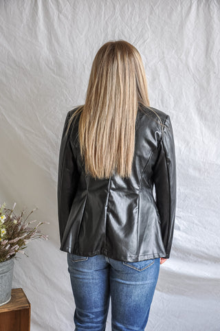 Fifth Avenue Leather Blazer | JQ Clothing Co.