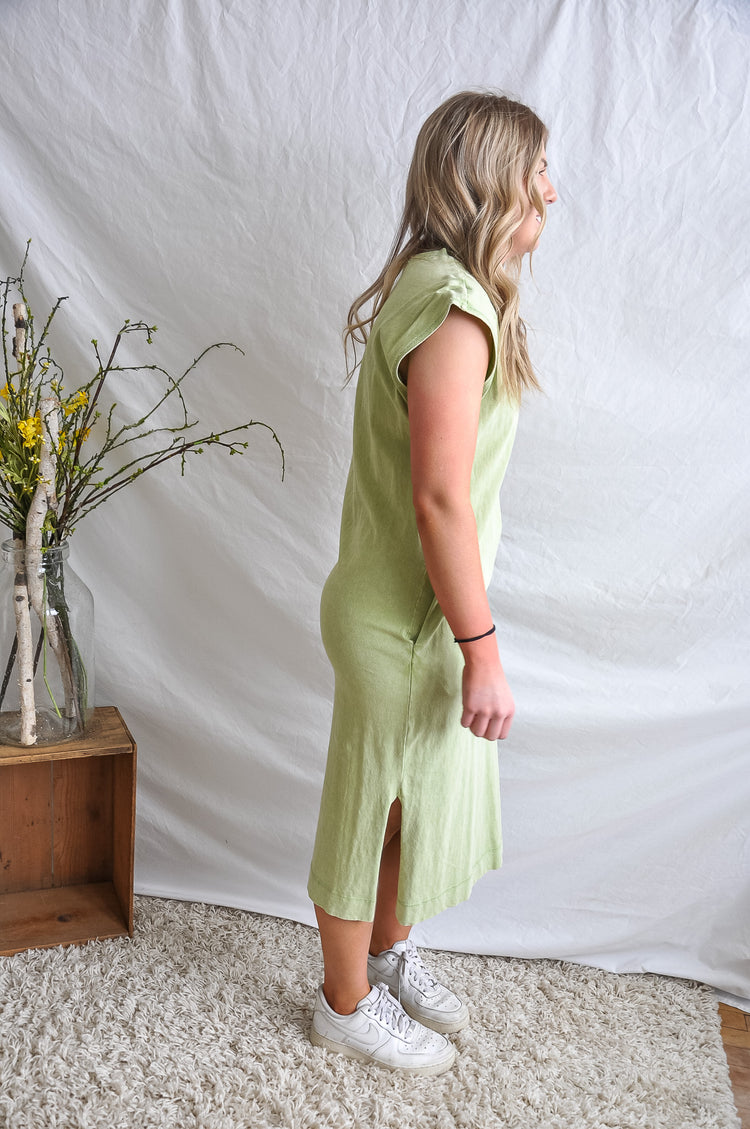Flowy Knit Basic T-Shirt Dress | JQ Clothing Co.
