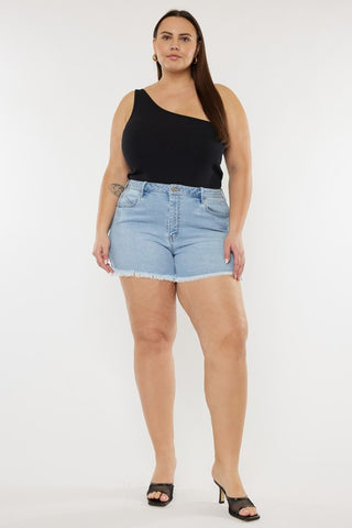 Kancan Gianna Curvy High Rise Short | JQ Clothing Co.