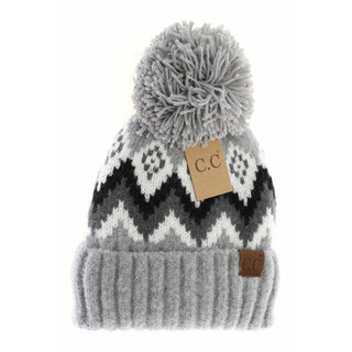 Aztec Pom Beanie | JQ Clothing Co.