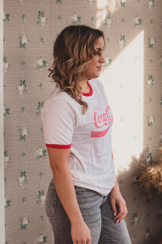 Coca Cola Ringer Tee | JQ Clothing Co.