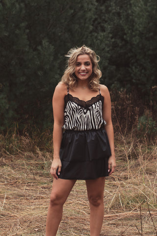 Zippy Zebra Cami Tank | JQ Clothing Co.