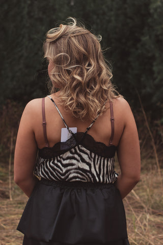 Zippy Zebra Cami Tank | JQ Clothing Co.