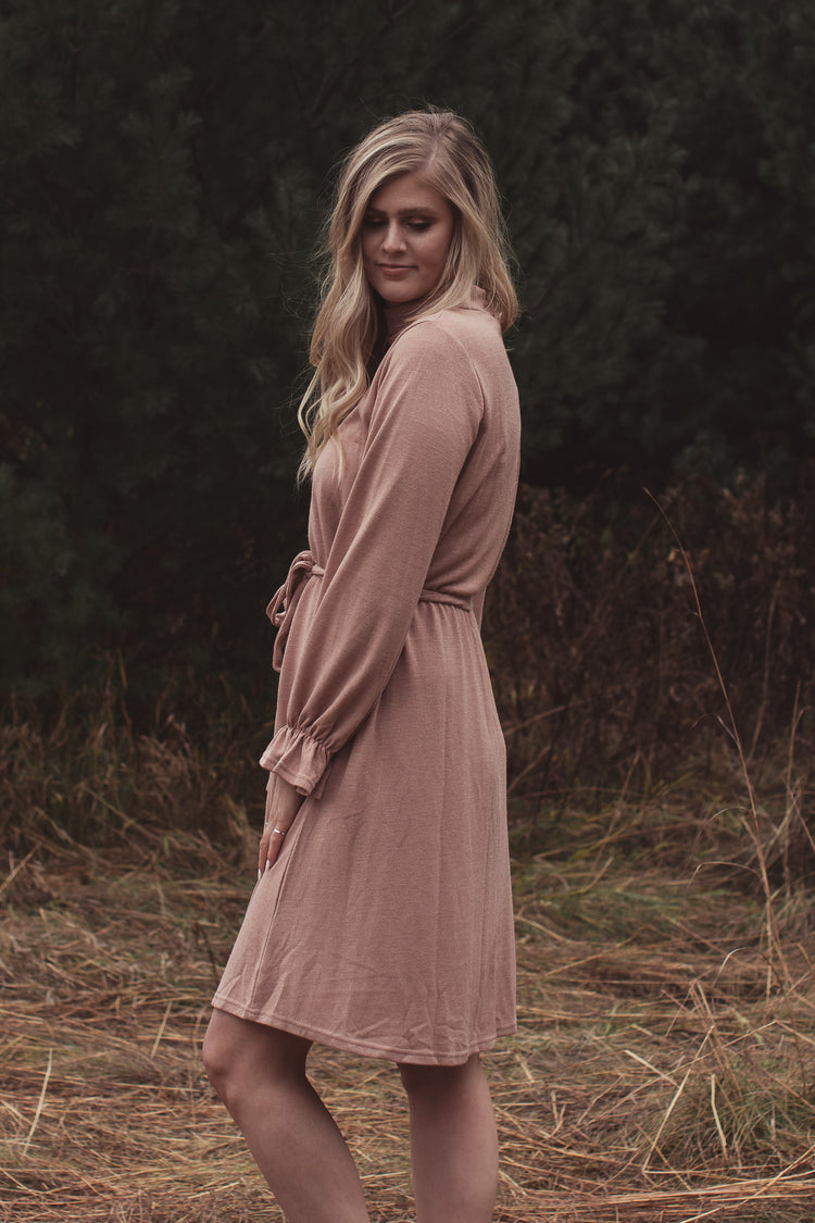 Rosy Rebel Simple Dress | JQ Clothing Co.
