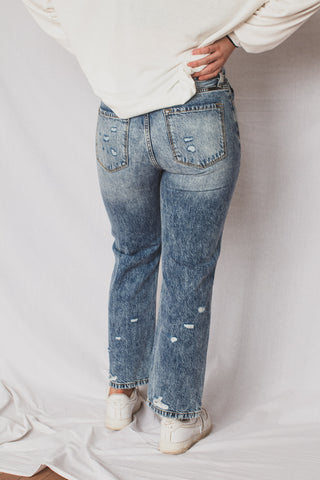 Kancan Delilah High Rise Straight Fit Jean | JQ Clothing Co.