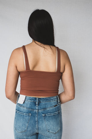 Only Way Ribbed Crop | JQ Clothing Co.