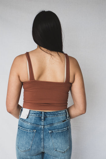 Only Way Ribbed Crop | JQ Clothing Co.