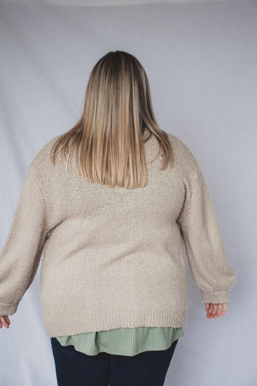 Button Front Curvy Sweater | JQ Clothing Co.