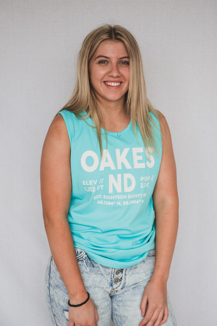 Oakes Population Tank | JQ Clothing Co.