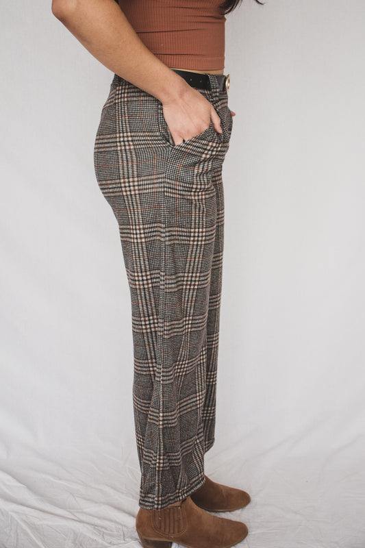 Pretty Plaid Trouser | JQ Clothing Co.