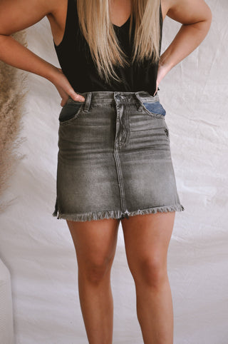 Kancan Eloise Two-Tone Skirt | JQ Clothing Co.