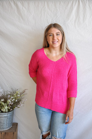 Loose Knitted Spring Sweater